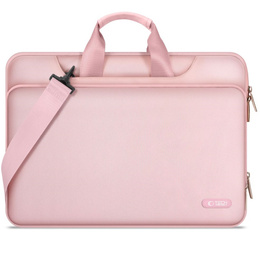 Tech-Protect Pocket Bag, Etui Torba do laptopów 15-16 cali, Różowa