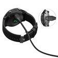 Kabel USB/ładowarka do smartwachy Garmin, czarny