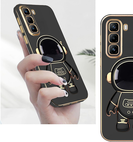 Etui do Infinix Hot 50 Pro+ 4G, Astronaut, czarne