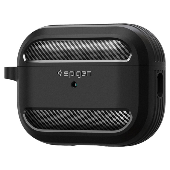 Etui SPIGEN  na Słuchawki Airpods Pro 1 / 2, Rugged Armor, Matte Black