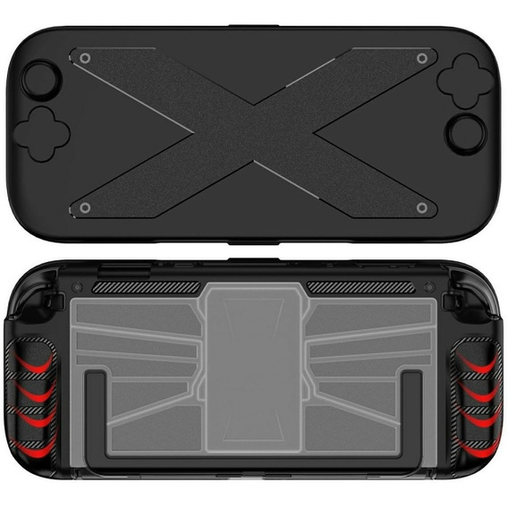 Czarne etui ochronne do Nintendo Switch 2 – PC + TPU
