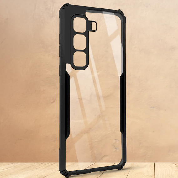 Etui do Infinix Hot 50 Pro+ 4G, AntiDrop Hybrid, czarne