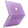 Etui do Macbook Air 13 A1466/A1369, Hard Case Obudowa, Pokrowiec Półprzezroczysty Fioletowy