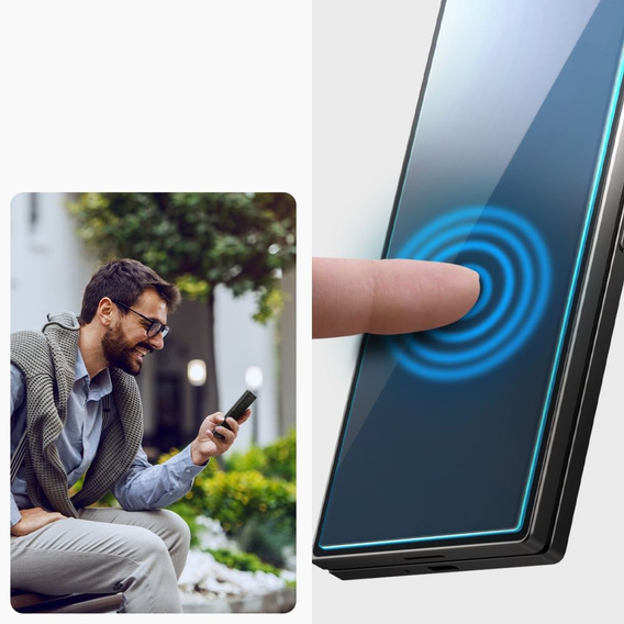 SPIGEN Szkło Hartowane do Samsung Galaxy Z Fold 6 , Glas.TR EZ Fit (2 sztuki)
