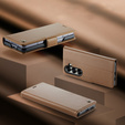 Etui z klapką CASEME Litchi Wallet do Samsung Galaxy Z Fold7 5G