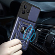 Etui pancerne do Realme C53 4G, CamShield Slide, niebieskie
