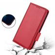Etui z klapką do Nokia X30 5G, Wallet Litchi Magnet Case, czerwone