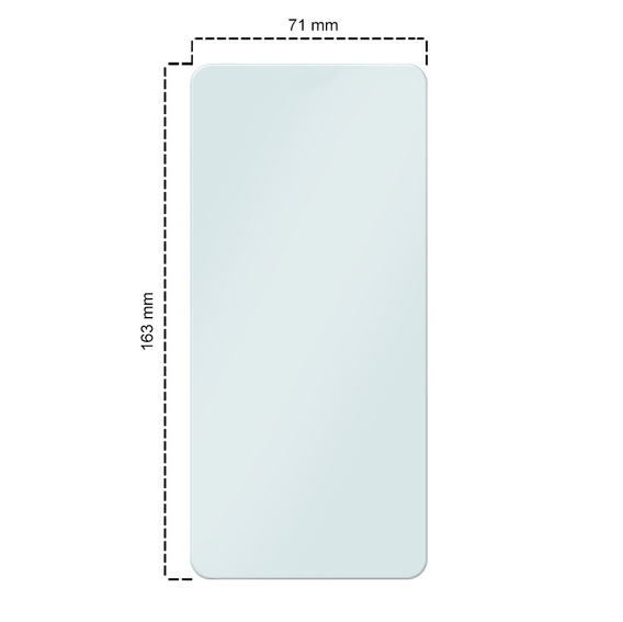2x Szkło Hartowane do Motorola Moto G51, ERBORD 9H Hard Glass, szybka