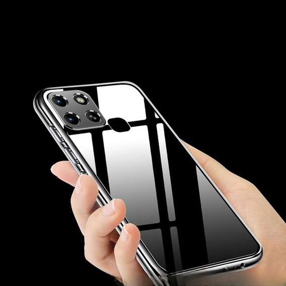 Etui MOFI do Infinix Smart 6, Slim Flexible, silikonowe cienkie, Przezroczyste