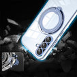Etui Magnetyczne do Samsung Galaxy A36 5G, do MagSafe, niebieskie