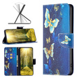 Etui z klapką do Xiaomi Redmi Note 13 Pro 5G, Wallet, Butterflies niebieskie