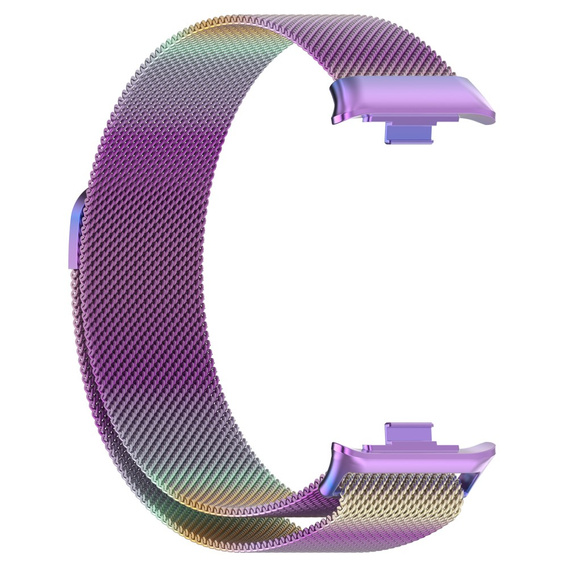 Pasek Bransoleta Milanese do Xiaomi Redmi Watch 4 / Xiaomi Smart Band 8 Pro / Xiaomi Smart Band 9 Pro, Wielokolorowa