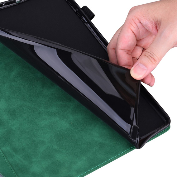 Etui do Xiaomi Redmi Pad SE 8.7", Classic, z miejscem na rysik, zielone