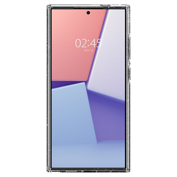 Etui Spigen do Galaxy S24 Ultra, Liquid Crystal, przezroczyste brokat
