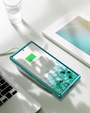 Etui do Samsung Galaxy S22 Ultra, Suritch Full Body Marble, zielone