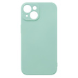 Etui do iPhone 15 Plus, Silicone Lite, miętowe