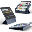 Dexnor – magnetyczne etui z podstawką do iPad Pro 13" 2024 (7. generacji) - niebieskie