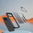 Etui Fusion Hybrid do Google Pixel 10 / 10 Pro, do MagSafe, z podstawką, czarne