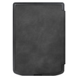 Etui do PocketBook Verse / Verse Pro, Leather Wallet, czarne