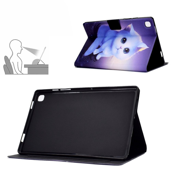 Etui do Samsung Galaxy Tab A7 Lite, z klapką, cat