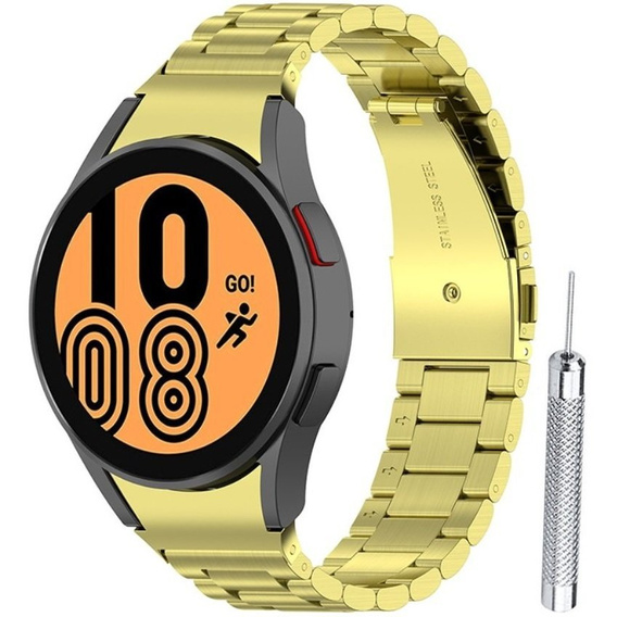 Pasek Bransoleta do Samsung Galaxy Watch 4/5/6 40/42/43/44/45/46/47mm, Złota