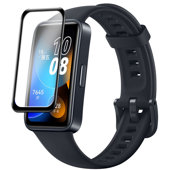 2x Szkło Hybrydowe ERBORD do Huawei Band 8 / Huawei Band 9 / Huawei Band 10