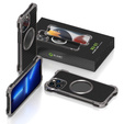 Etui R-JUST do iPhone 13 Pro, pancerne, do MagSafe, czarne