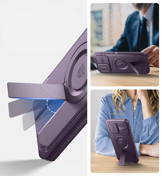 Etui Dexnor MagSafe z osłoną aparatu do iPhone 16 Pro Max