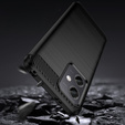 Etui do Xiaomi Redmi Note 12 5G / POCO X5 5G, Karbon, czarne