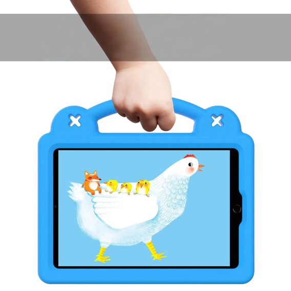 Etui do iPad mini 7.9" 2019/2015/2014/2013/2012 (5/4/3/2/1 gen.), Cute Patterns, z podstawką, Niebieskie