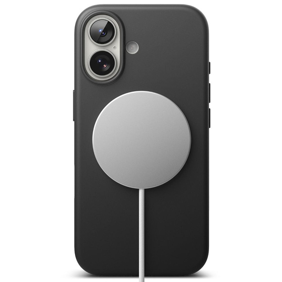 Etui Ringke do iPhone 17, Silicone MagSafe, Black