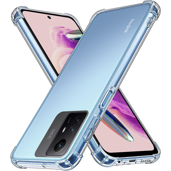 Etui do Xiaomi Redmi Note 12S, Dropproof, Przezroczyste
