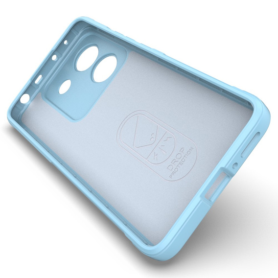 Etui do Xiaomi Poco M7 Pro 5G, Gaming Shockproof, niebieskie