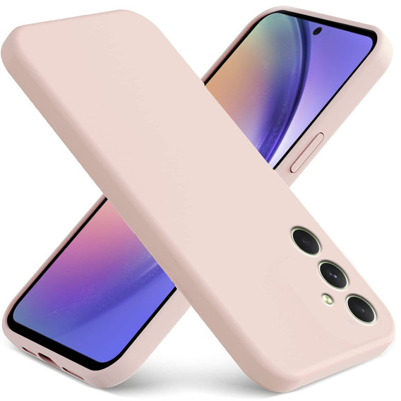 Etui do Samsung Galaxy A54 5G, Silicone Lite, różowe