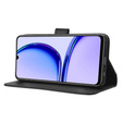 Etui z klapką do Realme Note 50, Wallet Smart Magnet, czarne