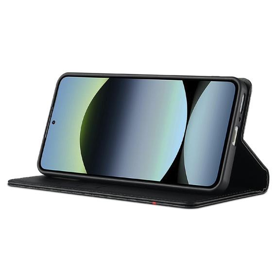 Etui LC.IMEEKE do Xiaomi Redmi Note 14 4G – elegancka ochrona i praktyczne funkcje - czarne