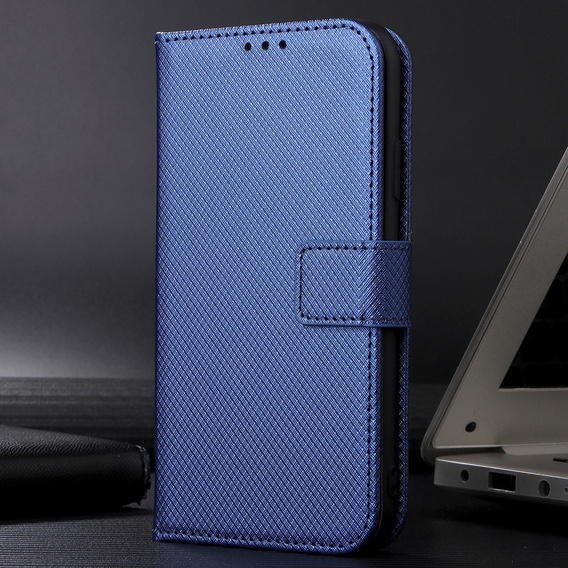 Etui z klapką do Realme C55, Wallet, Smart Magnet, niebieskie