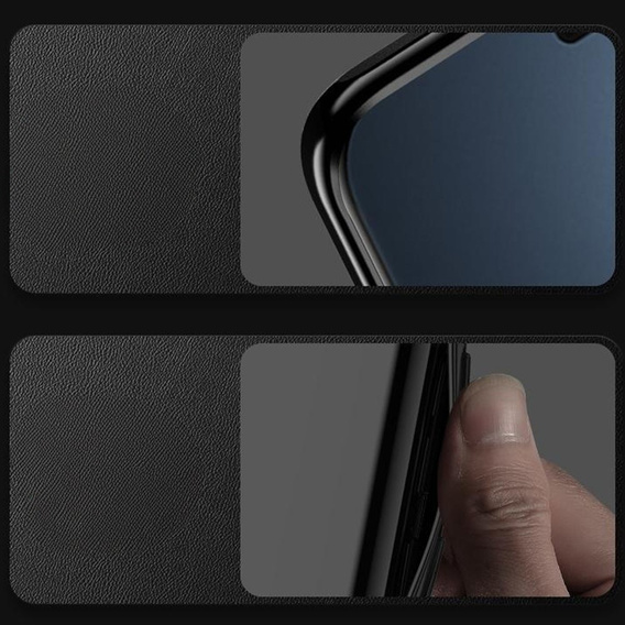 Etui do Honor Magic 7 Pro 5G, Leather Hybrid MagSafe, czarne