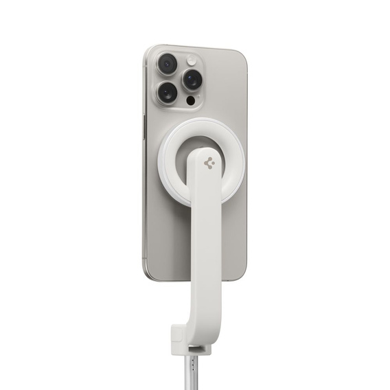 Spigen S571W MagSafe Bluetooth Kijek Selfie Stick Tripod, beżowe
