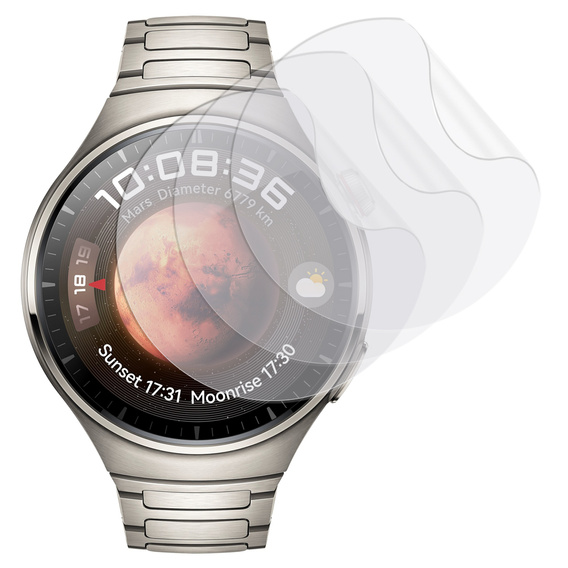 3x Folia Hydrożelowa ERBORD do Huawei Watch 4 Pro
