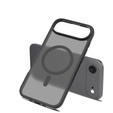 Etui Matt Case do iPhone 17 Air, do MagSafe, półprzezroczyste czarne