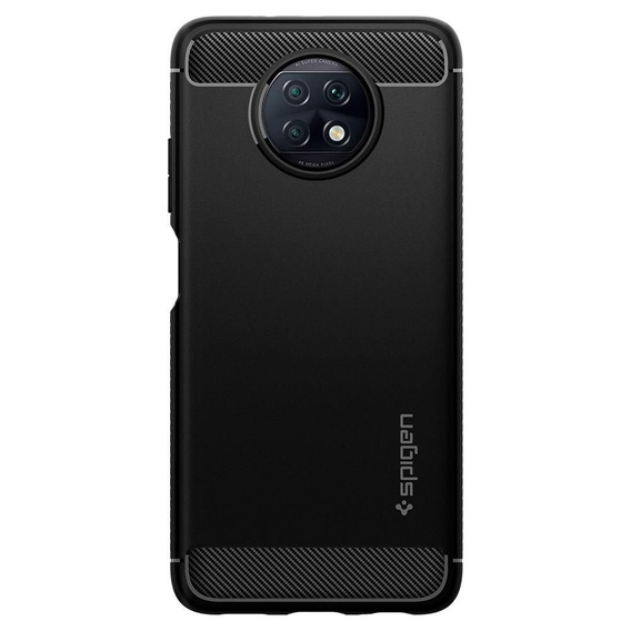 Etui Spigen do Xiaomi Redmi Note 9T 5G, Rugged Armor, czarne