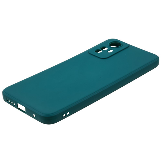 Etui do Xiaomi Redmi Note 12S, Silicone Lite, zielone