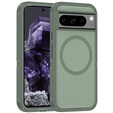 Etui z ramką do Google Pixel 8 Pro, do MagSafe, zielone