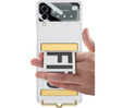 Etui GKK Letter Printed do Samsung Galaxy Z Flip3, Silver