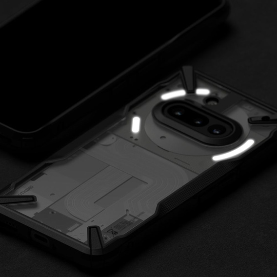 Etui Ringke do Nothing Phone 3a, Fusion X, Czarne