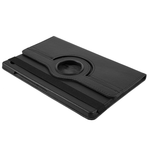 Etui do Samsung Galaxy Tab A9+, Obrotowe 360, czarne