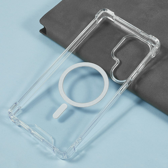 Etui do Samsung Galaxy S25 Ultra Clear z MagSafe 1.5 mm – przezroczyste