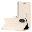 Etui z klapką do Oppo A38 4G / Oppo A18 4G, Wallet, BINFEN COLOR, beżowe