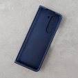 Etui pancerne do Samsung Galaxy Z Fold5 5G, CamShield Slide, niebieskie